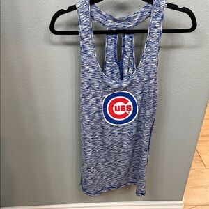New Era Blue and White Cubs Tank Top